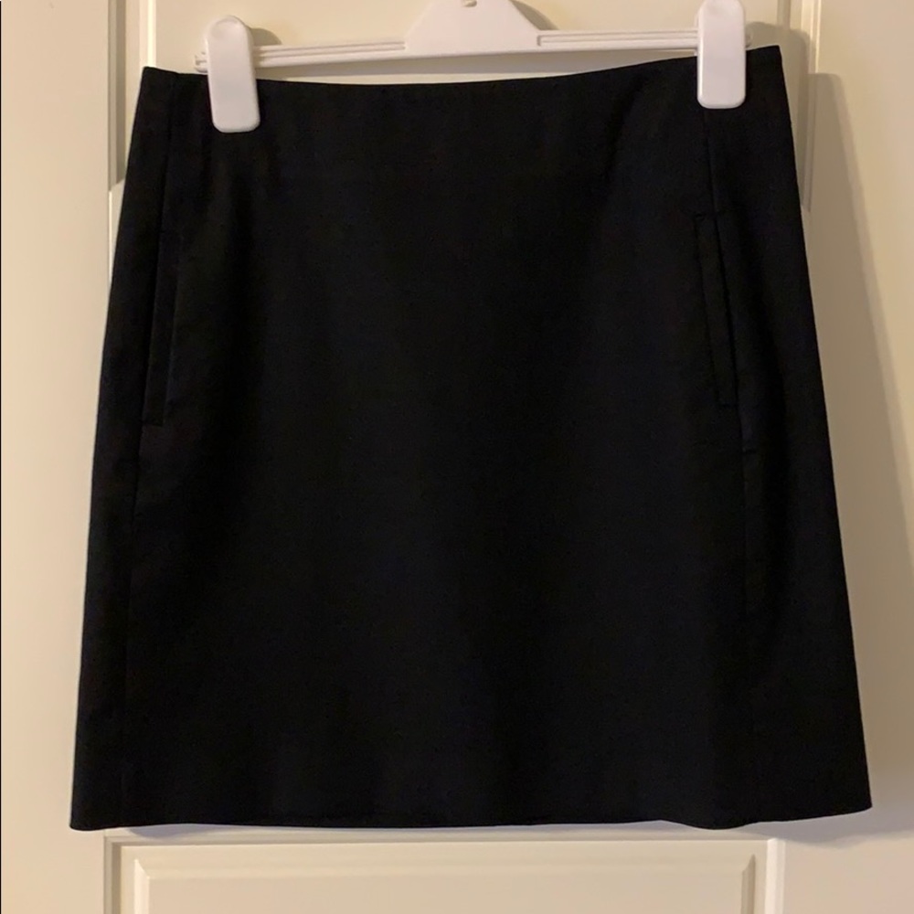 Loft black skirt